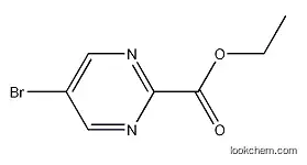 Molecular Structure of 1197193-30-8 (Ethyl-5-bromopyrimidine-2-carboxylate)